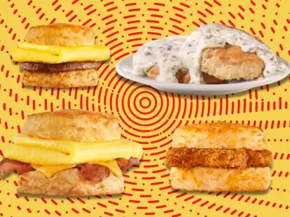 The Range of Hardee's Breakfast Items