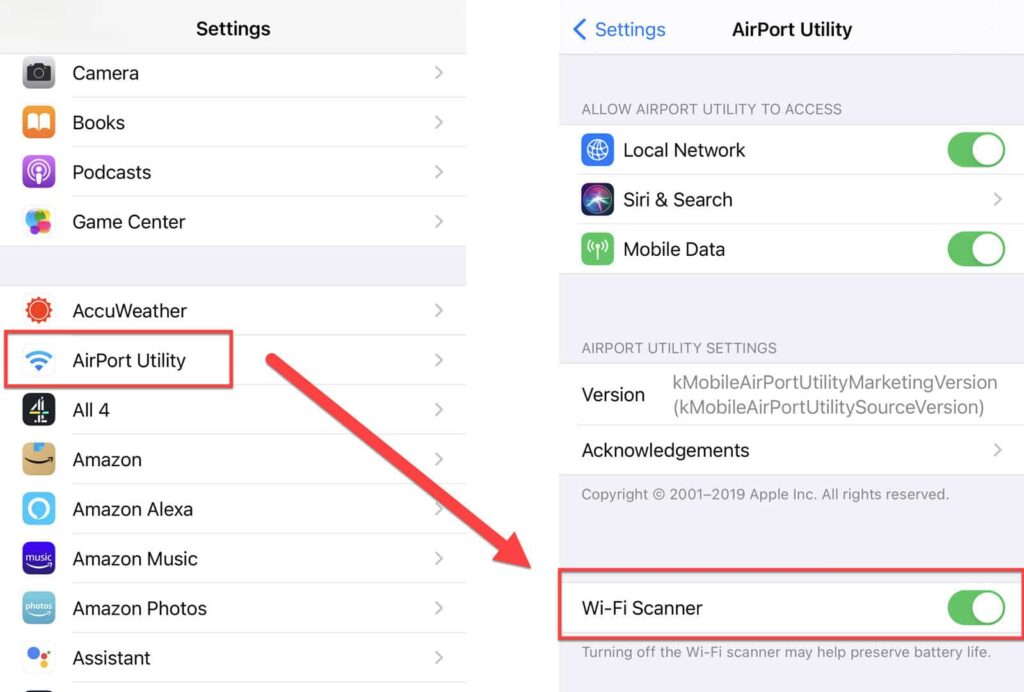 Check Wi-Fi Signal Strength