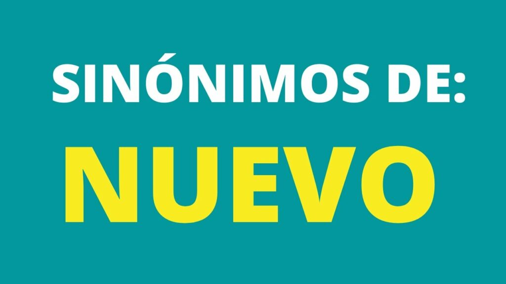 Nuevo Sinónimo