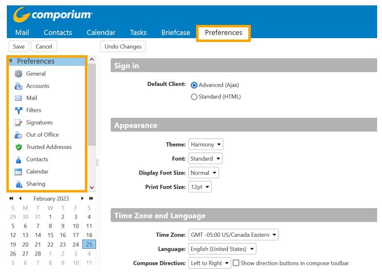 Setting Up Comporium Web Mail